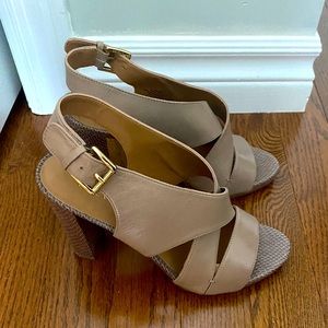 Nine West Nude Heels